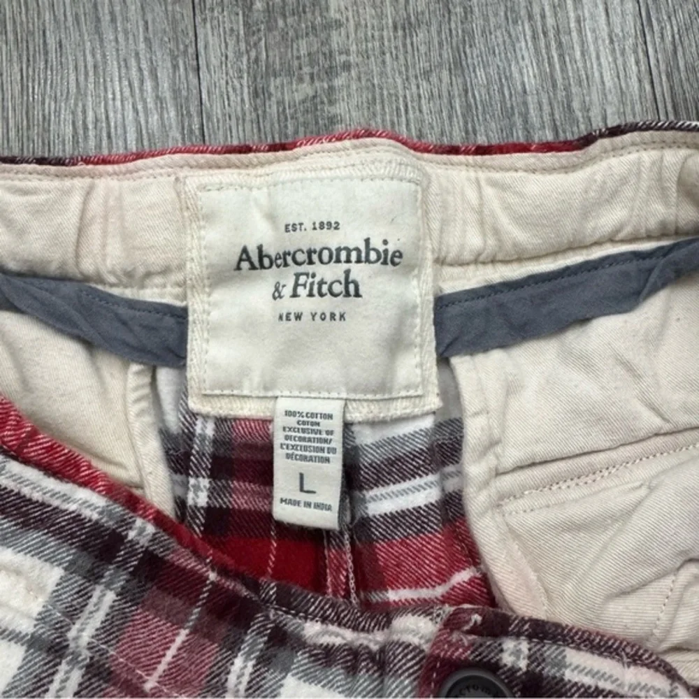 Abercrombie & Fitch‎ Plaid Flannel Heavyweight Pants